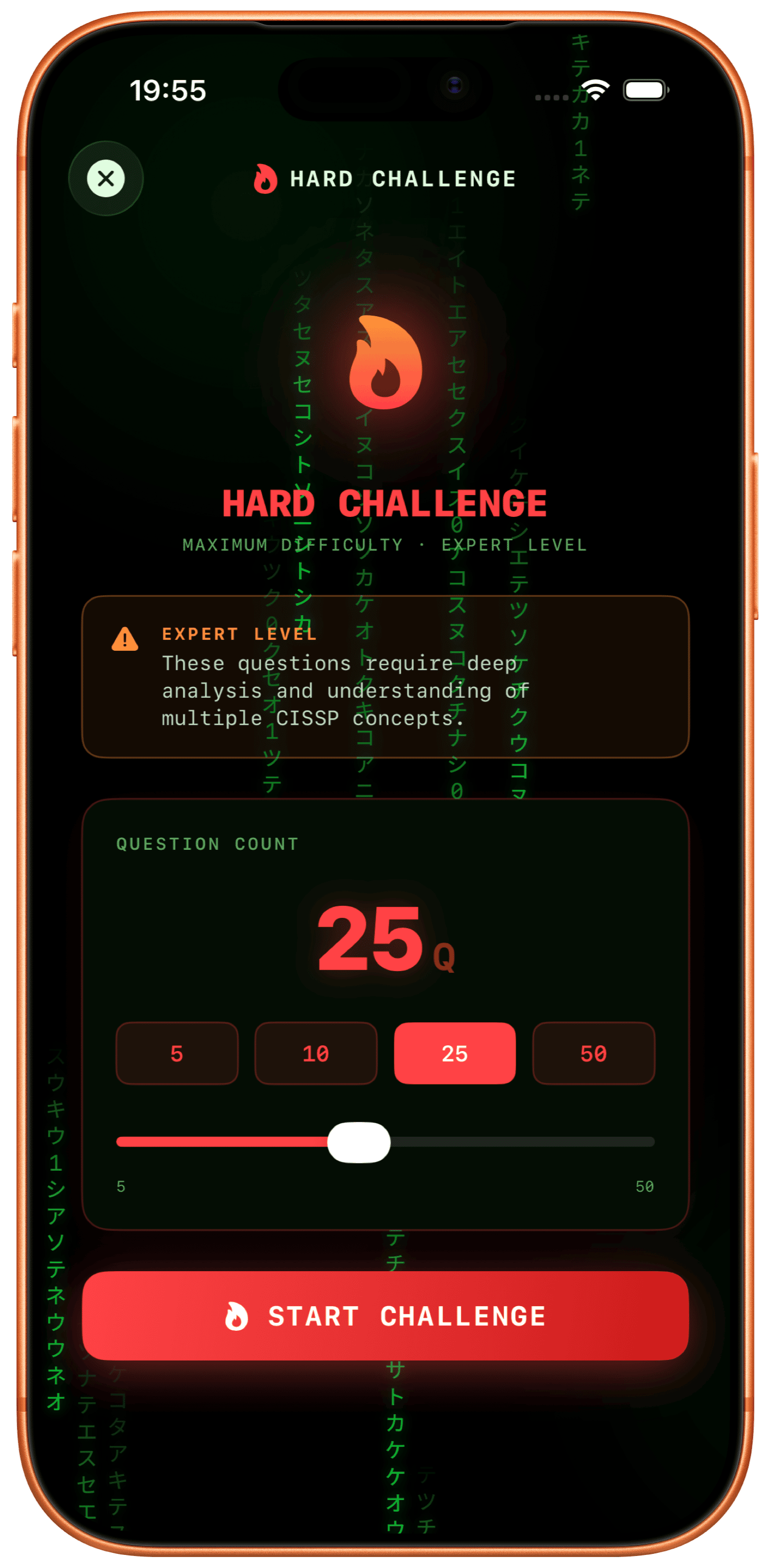 CISSP Pocket Coach 2026 - Hard Challenge iOS App